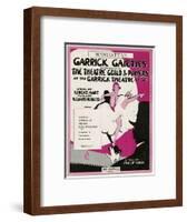 Garrick Gaieties Show-null-Framed Art Print