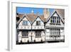 Garrick Inn and Harvard House, Stratford-Upon-Avon, Warwickshire, England-phbcz-Framed Photographic Print