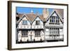 Garrick Inn and Harvard House, Stratford-Upon-Avon, Warwickshire, England-phbcz-Framed Photographic Print