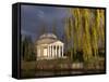 Garricks Temple-Charles Bowman-Framed Stretched Canvas