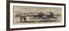 Garrison Athletics at the Curragh Camp, Sword V Lance-null-Framed Giclee Print