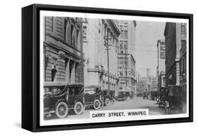 Garry Street, Winnipeg, Manitoba, Canada, C1920S-null-Framed Stretched Canvas