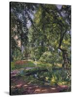 Garten at Godramstein with Crooked Tree, 1910-Max Slevogt-Stretched Canvas