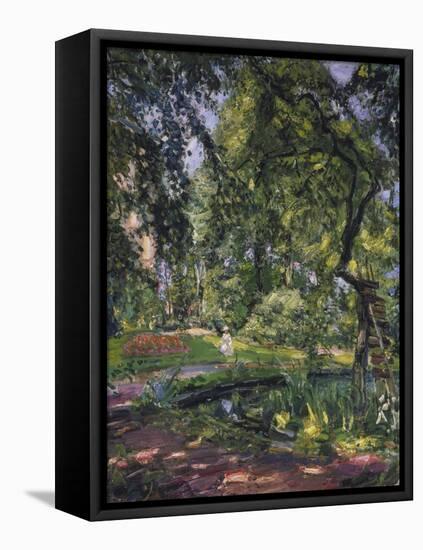 Garten at Godramstein with Crooked Tree, 1910-Max Slevogt-Framed Stretched Canvas