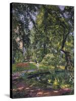 Garten at Godramstein with Crooked Tree, 1910-Max Slevogt-Stretched Canvas