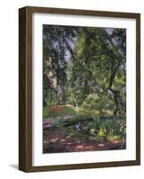 Garten at Godramstein with Crooked Tree, 1910-Max Slevogt-Framed Giclee Print