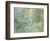 Garten in Bougival, 1884-Berthe Morisot-Framed Giclee Print