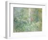 Garten in Bougival, 1884-Berthe Morisot-Framed Giclee Print