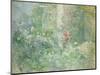 Garten in Bougival, 1884-Berthe Morisot-Mounted Giclee Print