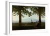 Gartenterrasse (Garden Terrace)-Caspar David Friedrich-Framed Premium Giclee Print