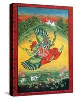 Garuda, the Vahana of Lord Vishnu-Science Source-Stretched Canvas