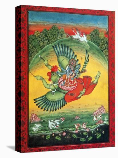 Garuda, the Vahana of Lord Vishnu-Science Source-Stretched Canvas