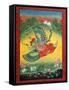 Garuda, the Vahana of Lord Vishnu-Science Source-Framed Stretched Canvas