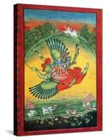 Garuda, the Vahana of Lord Vishnu-Science Source-Stretched Canvas