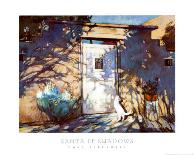 Santa Fe Shadows-Gary Blackwell-Mounted Art Print