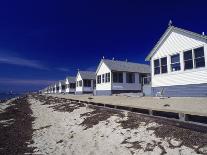 Line of Ocean Front Cottages, Cape Cod-Gary D^ Ercole-Framed Photographic Print