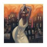 Harlem Nocturne-Gary Kelley-Framed Art Print