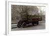 Gary Trucking Co. Moving Truck-null-Framed Art Print