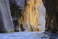 Mesa Arch at Dawn Looking Towards Washerwoman Arch-Gary-Photographic Print