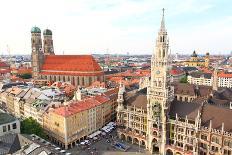 The Aerial View of Munich City Center-Gary718-Photographic Print