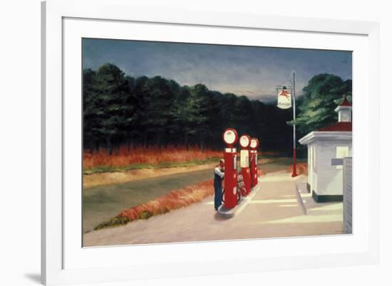 Gas, 1940-Edward Hopper-Framed Giclee Print