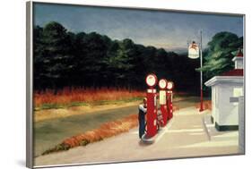 Gas, 1940-Edward Hopper-Framed Art Print