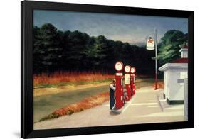 Gas, 1940-Edward Hopper-Framed Art Print