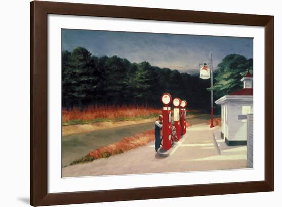 Gas, 1940-Edward Hopper-Framed Giclee Print