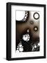 Gas Bubbles In Oil-Crown-Framed Photographic Print