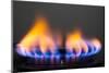 Gas Flame-nikkytok-Mounted Photographic Print