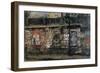 Gas Lamp and Advertisement Posters, Paris-Yuzo Saeki-Framed Giclee Print