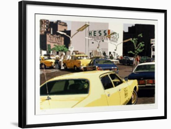 Gas Line from the City Scapes Portfolio-Ron Kleemann-Framed Collectable Print