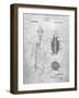 Gas Mask Patent-Cole Borders-Framed Art Print