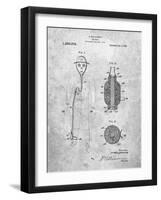 Gas Mask Patent-Cole Borders-Framed Art Print