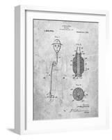 Gas Mask Patent-Cole Borders-Framed Art Print