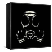 Gas Mask-Kevin Curtis-Framed Stretched Canvas