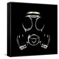 Gas Mask-Kevin Curtis-Framed Stretched Canvas