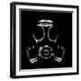 Gas Mask-Kevin Curtis-Framed Premium Photographic Print