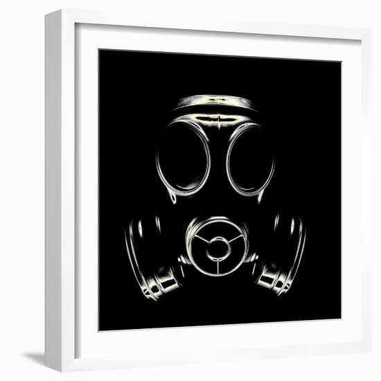 Gas Mask-Kevin Curtis-Framed Premium Photographic Print