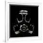 Gas Mask-Kevin Curtis-Framed Photographic Print