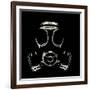 Gas Mask-Kevin Curtis-Framed Photographic Print