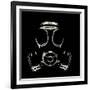 Gas Mask-Kevin Curtis-Framed Photographic Print