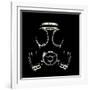 Gas Mask-Kevin Curtis-Framed Photographic Print