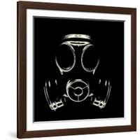 Gas Mask-Kevin Curtis-Framed Photographic Print