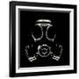 Gas Mask-Kevin Curtis-Framed Photographic Print