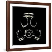 Gas Mask-Kevin Curtis-Framed Photographic Print