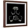 Gas Mask-Kevin Curtis-Framed Photographic Print