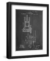 Gas Motor Engine Patent-null-Framed Art Print