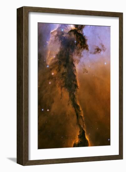 Gas Pillar In the Eagle Nebula-null-Framed Photographic Print