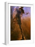 Gas Pillar In the Eagle Nebula-null-Framed Photographic Print